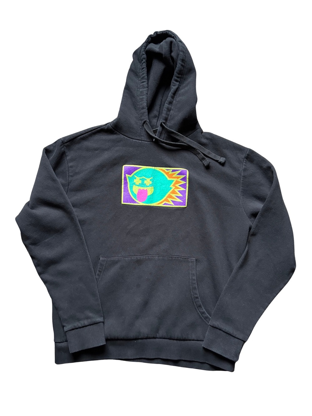 Black Graphic Hoodie Sweatshirt - Men